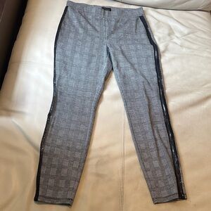 Thalia Sodi Plaid Pants with Black Trim
